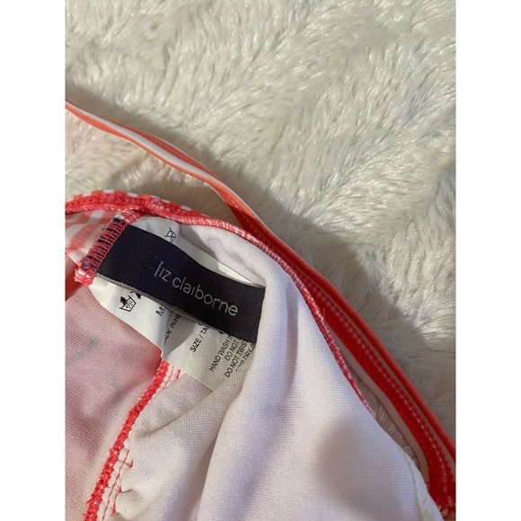 Liz Claiborne Women's One Piece Size 8 Pink Orange Swimsuit swimwear - Picture 7 of 7